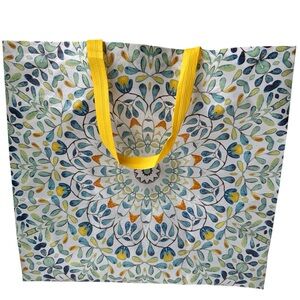 St. Joseph’s Indian School Tote Bag With Multicolor Geometrical Shapes